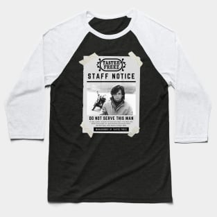 Tastee Freez Notice - Mellencamp Baseball T-Shirt